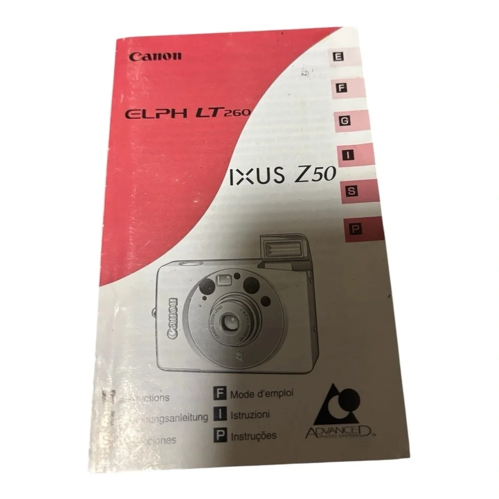 Canon IXUS Z50 Silver Camera with Case